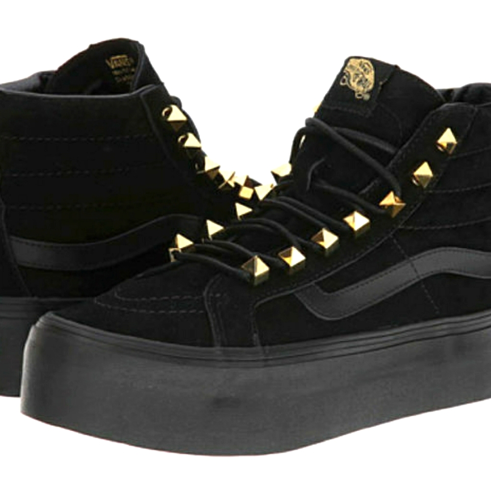 Vans Sk8 Hi Platform Eyelets Black